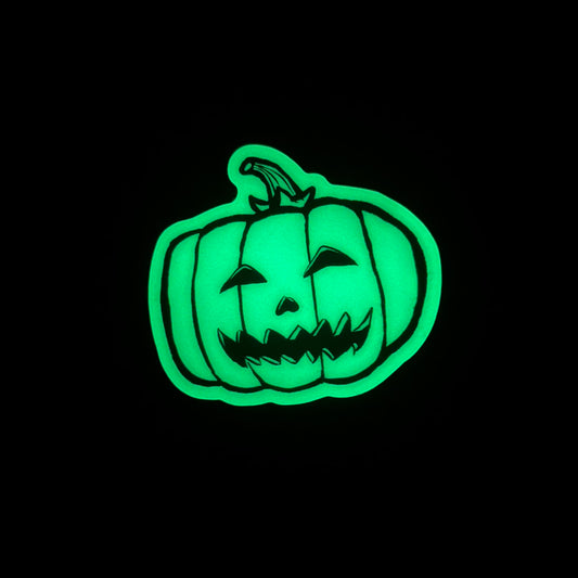 Jack-O'-Lantern Glow in the Dark Sticker