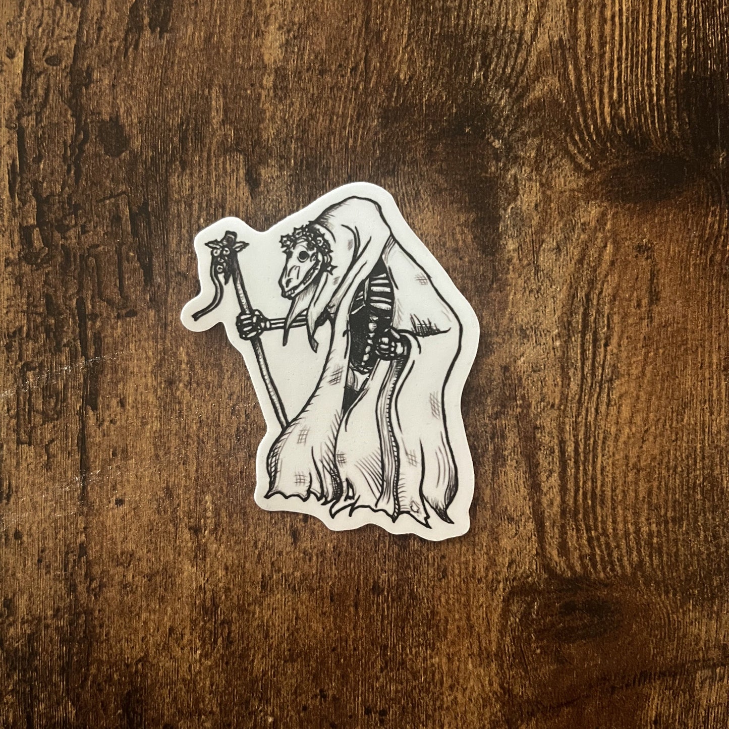 Mari Lwyd Sticker